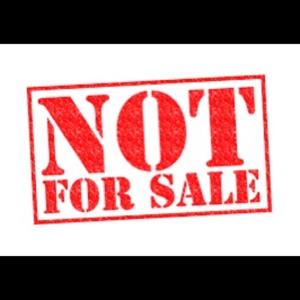 Item not for sale